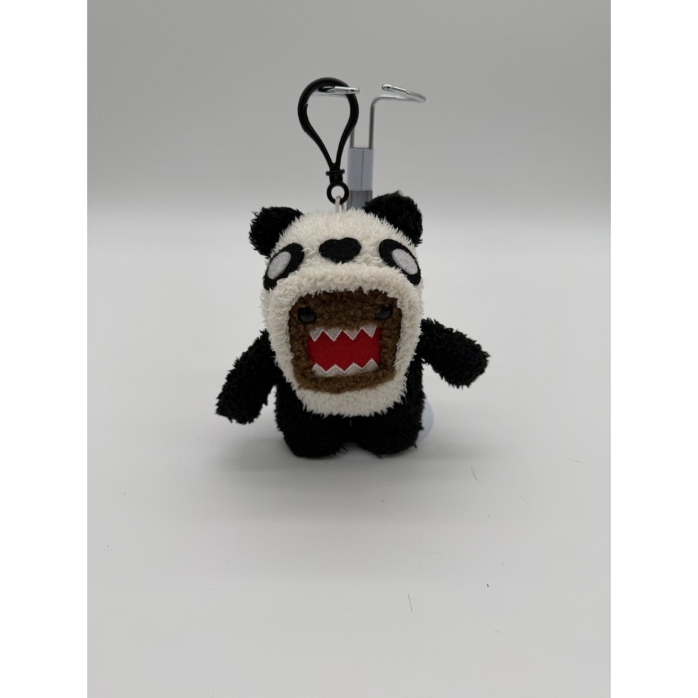 Domo Panda Plush 2011 Limited Edition Clip Keychain 5"
